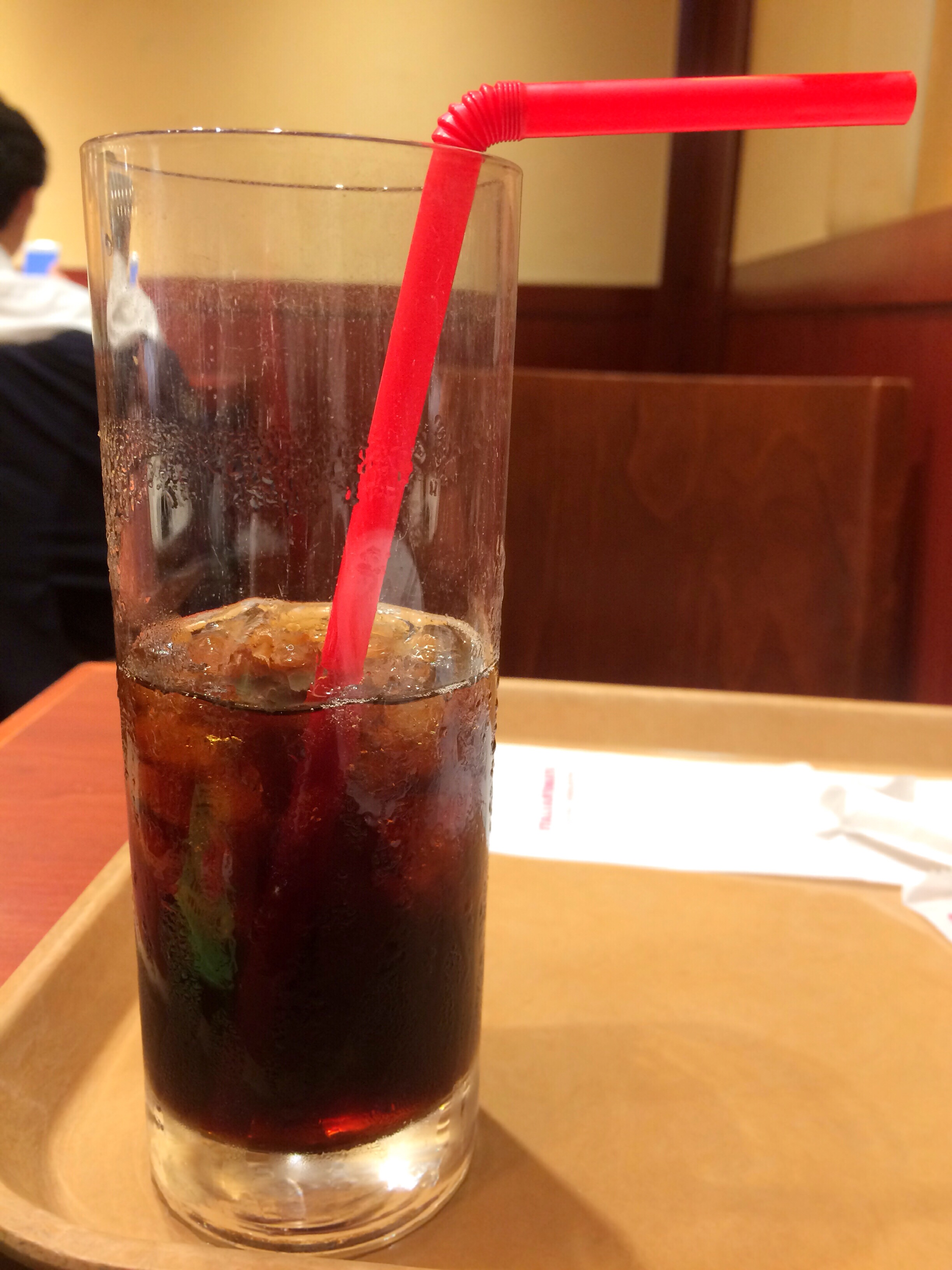 コーヒーグラスと整体施術